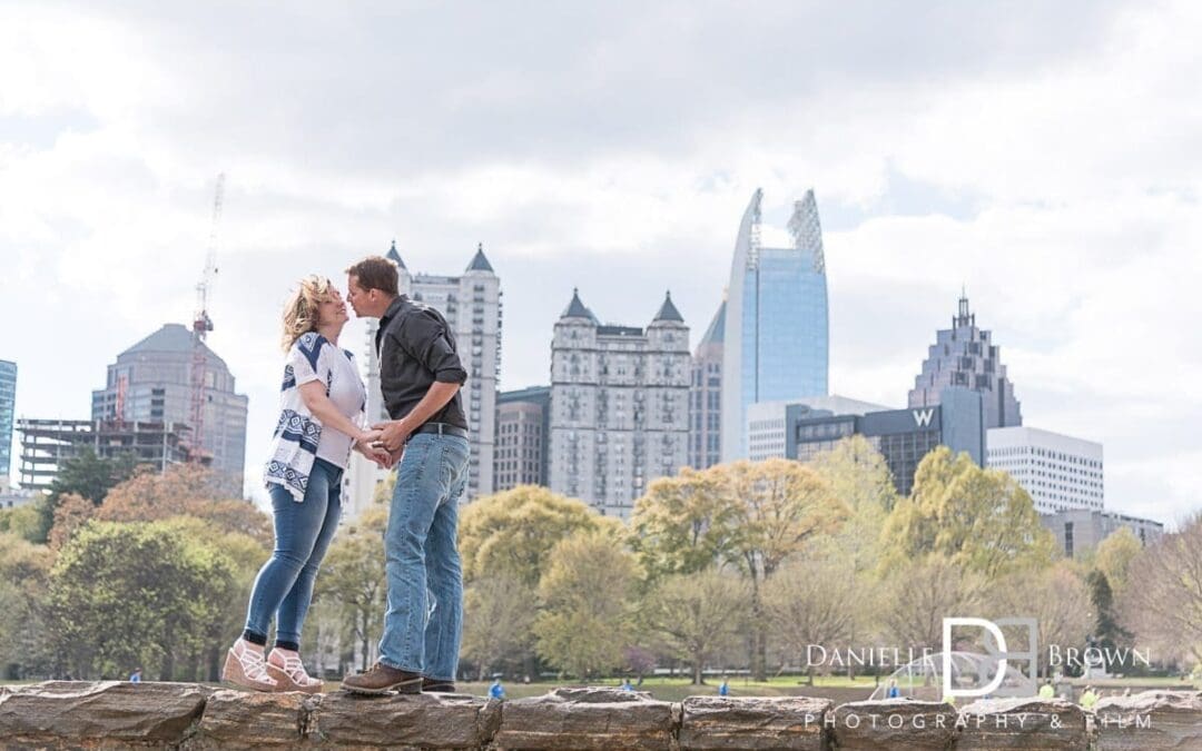 engagement photos piedmont park | atlanta wedding photographer