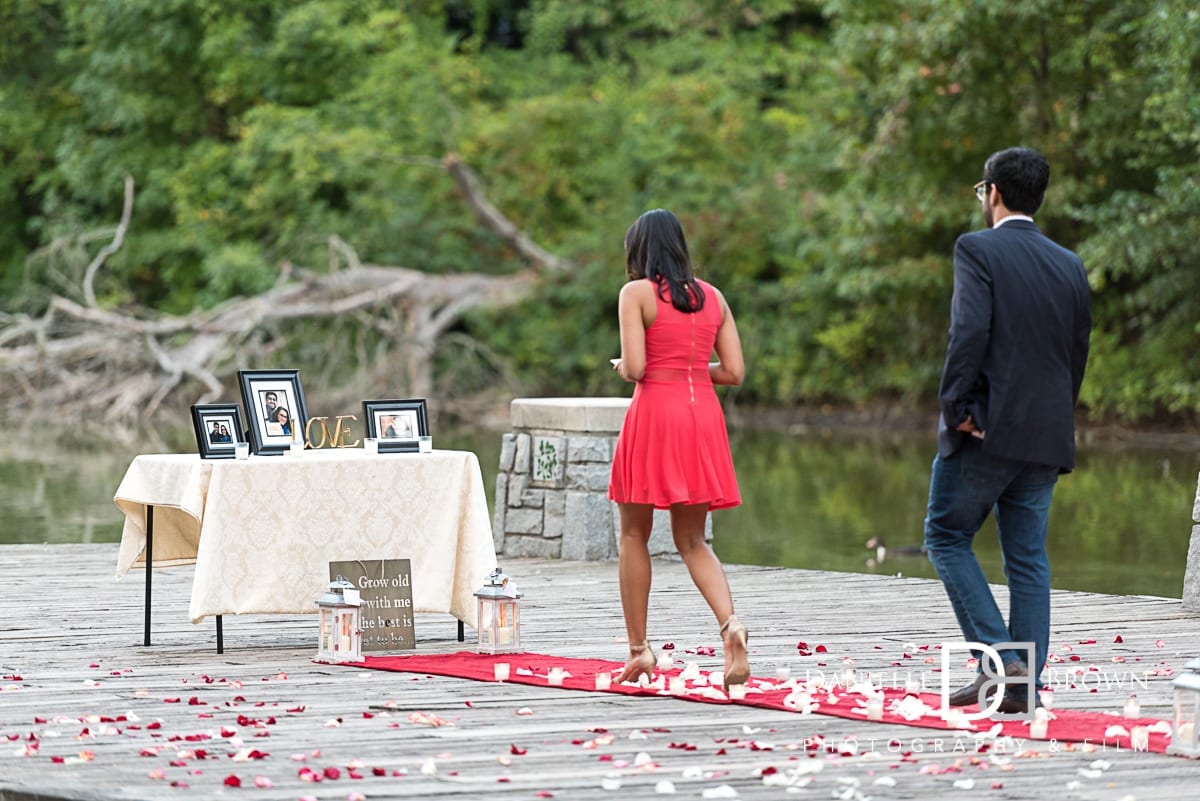 surprise proposal piedmont park | atlanta engagement photographers