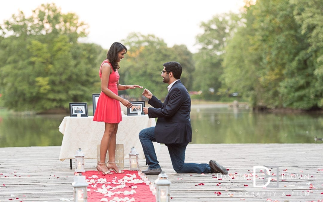 surprise proposal piedmont park | atlanta wedding photography