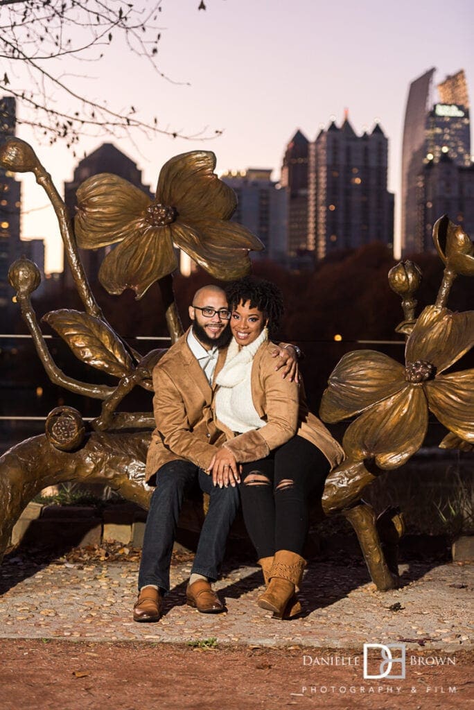 Piedmont Park Engagement Photographers