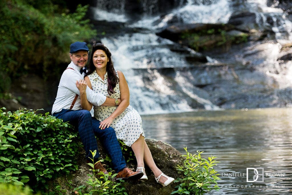 Hightower Falls Engagement Photographers