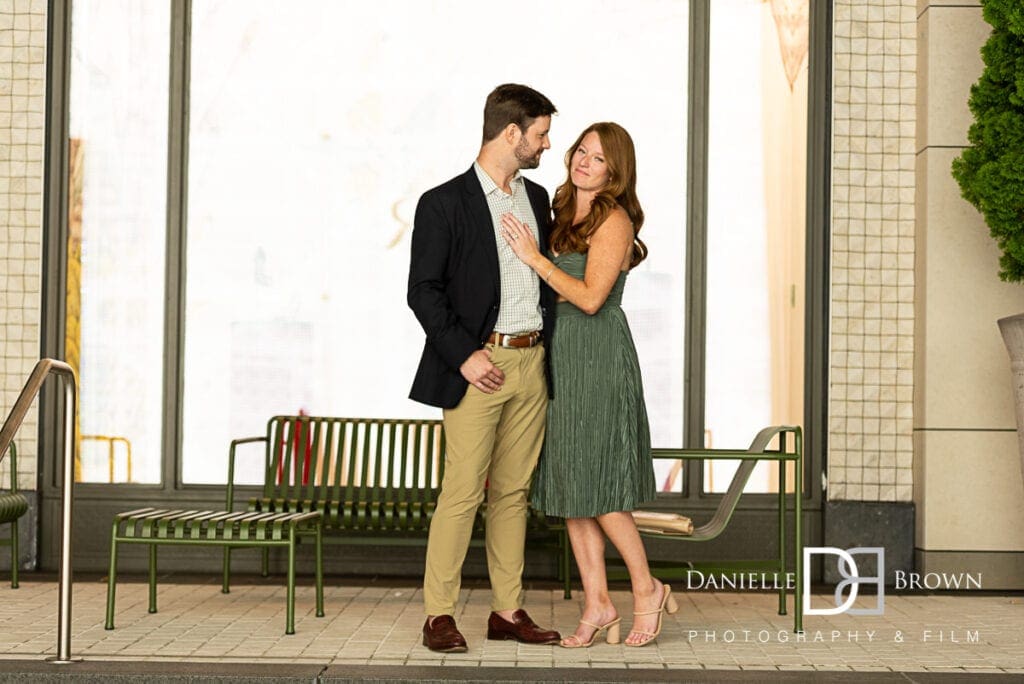 surprise proposal photographer buckhead