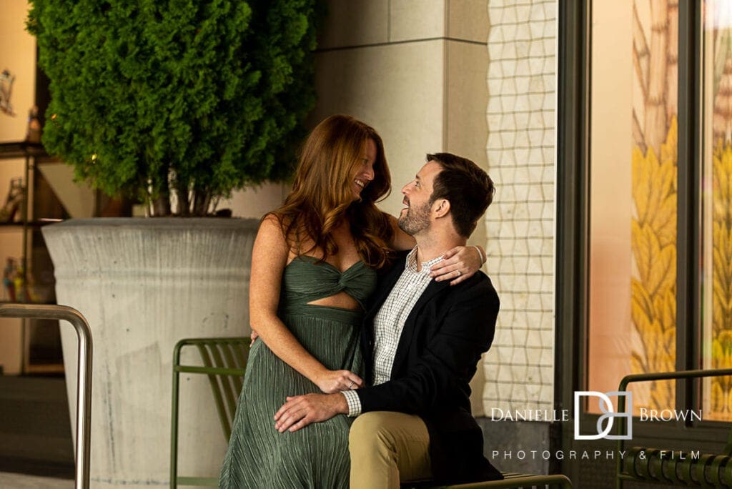 surprise proposal photographer buckhead