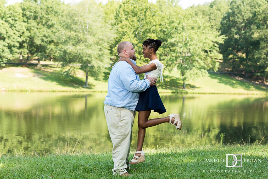 Floyd State Park Engagement Photography