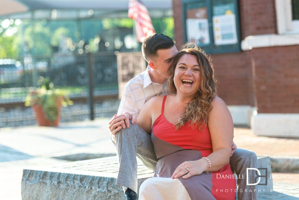 Engagement Photographer Marietta Square