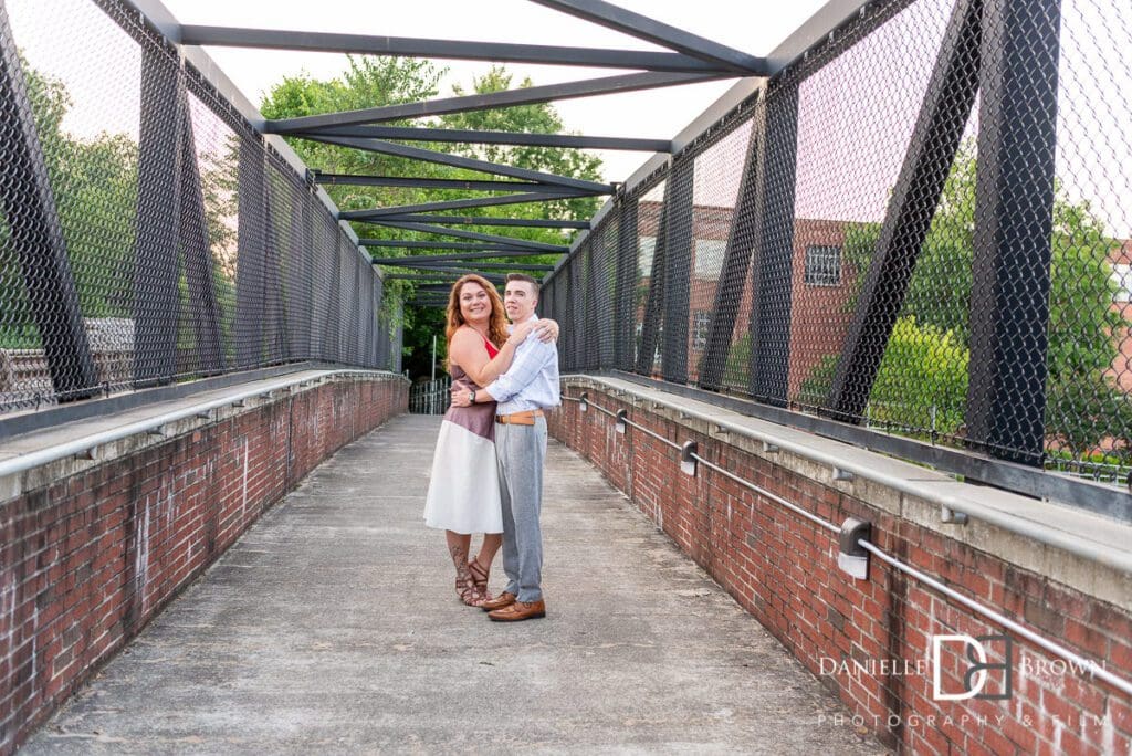 Engagement Photographer Marietta Square