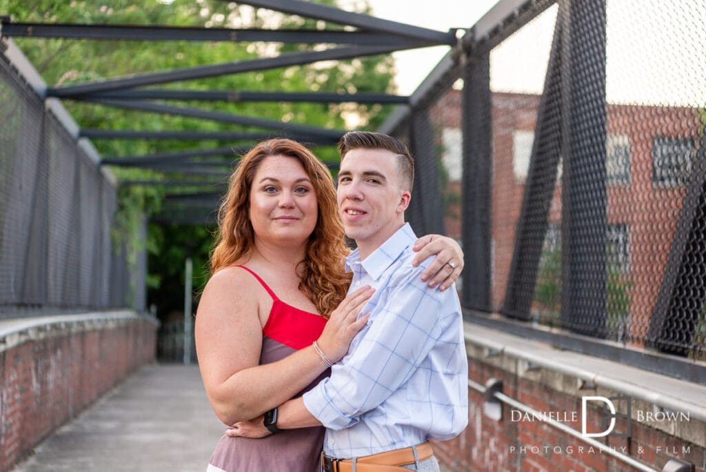 Engagement Photographer Marietta Square