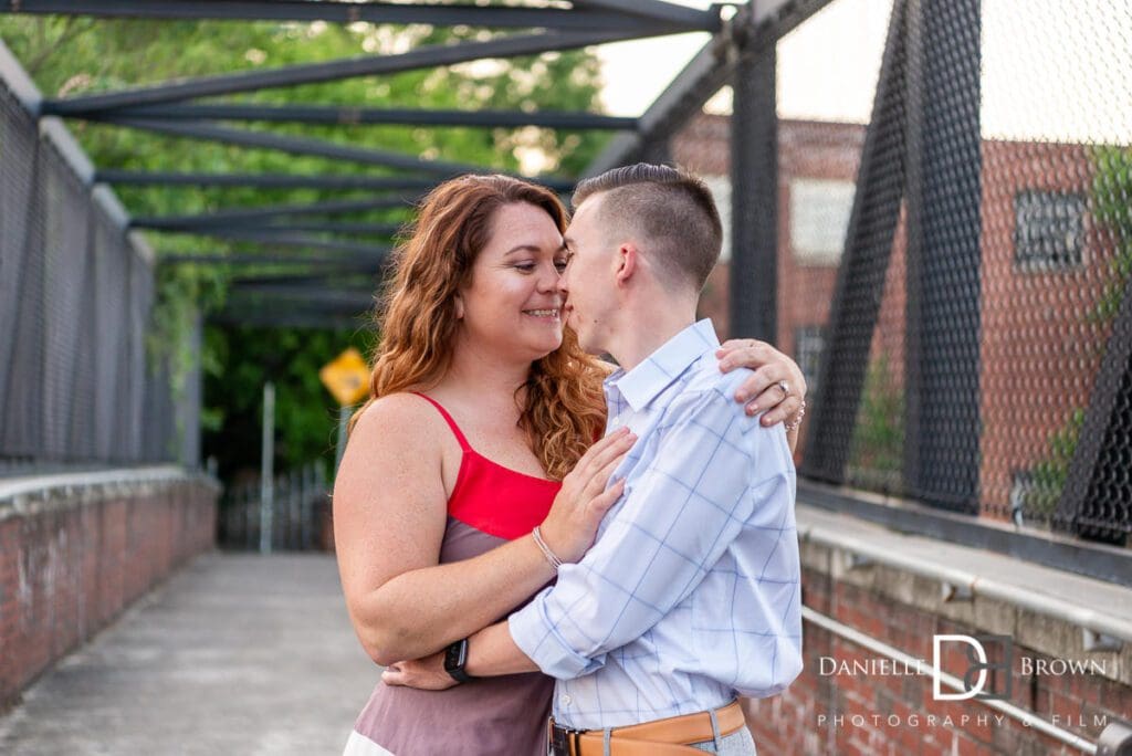 Engagement Photographer Marietta Square