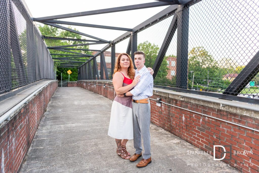 Engagement Photographer Marietta Square