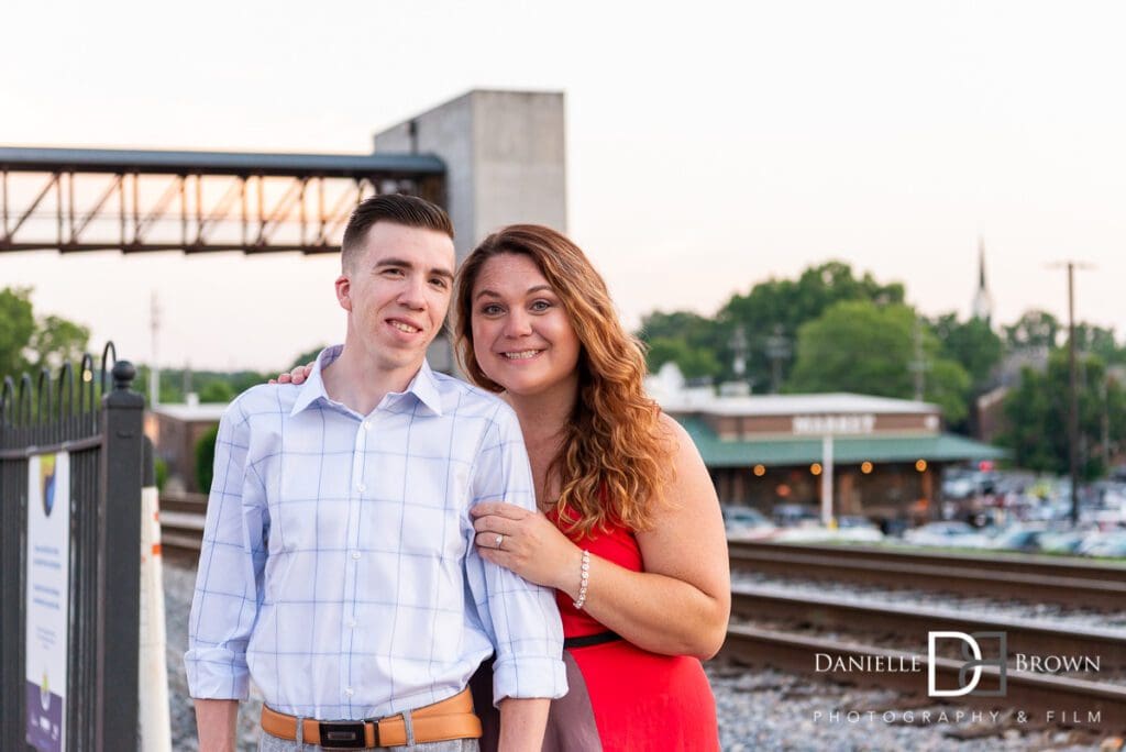 Engagement Photographer Marietta Square