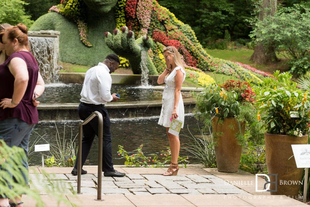 botanical garden proposal photography