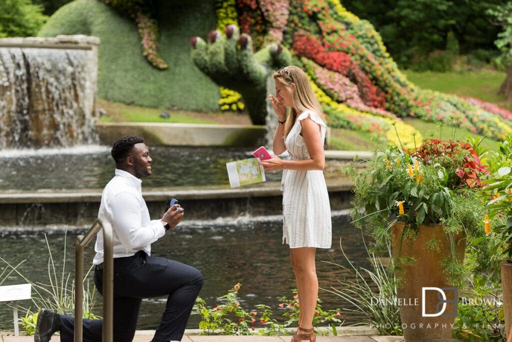 botanical garden proposal photography