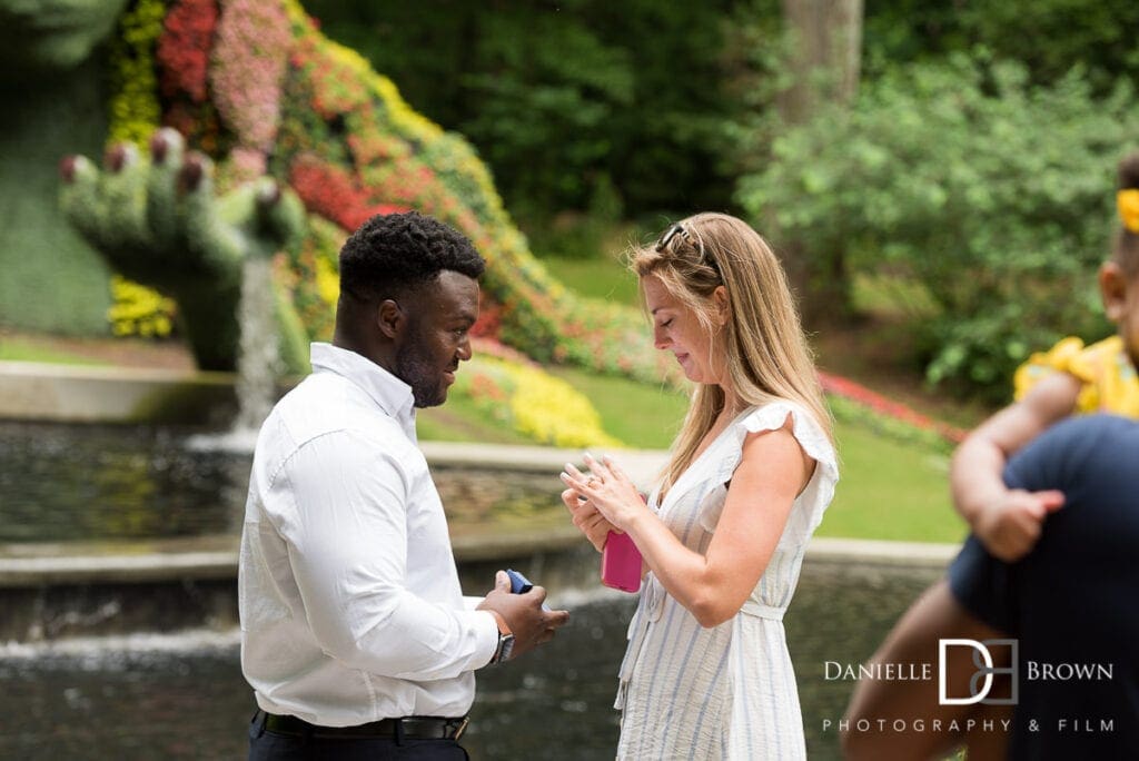 botanical garden proposal photography