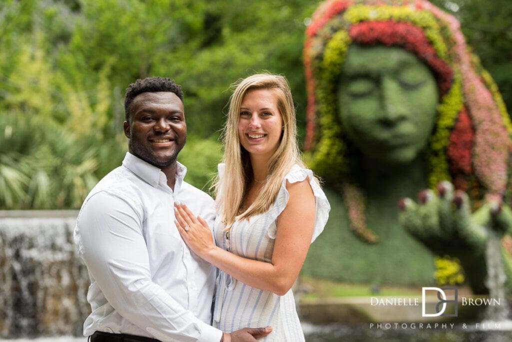 botanical garden proposal photography