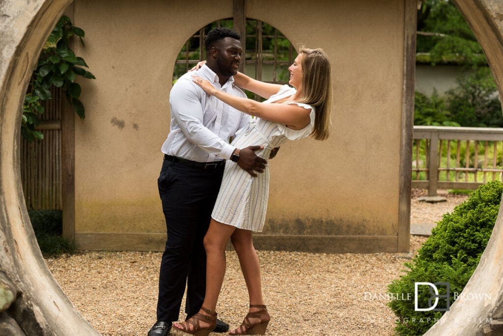 botanical garden proposal photography