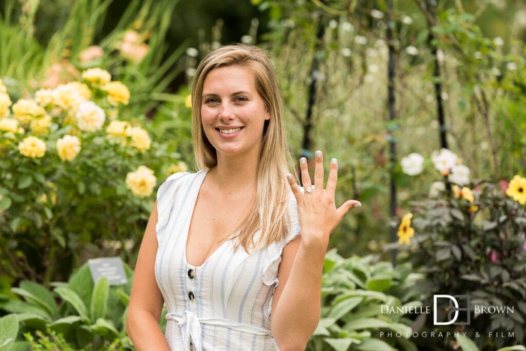 botanical garden proposal photography