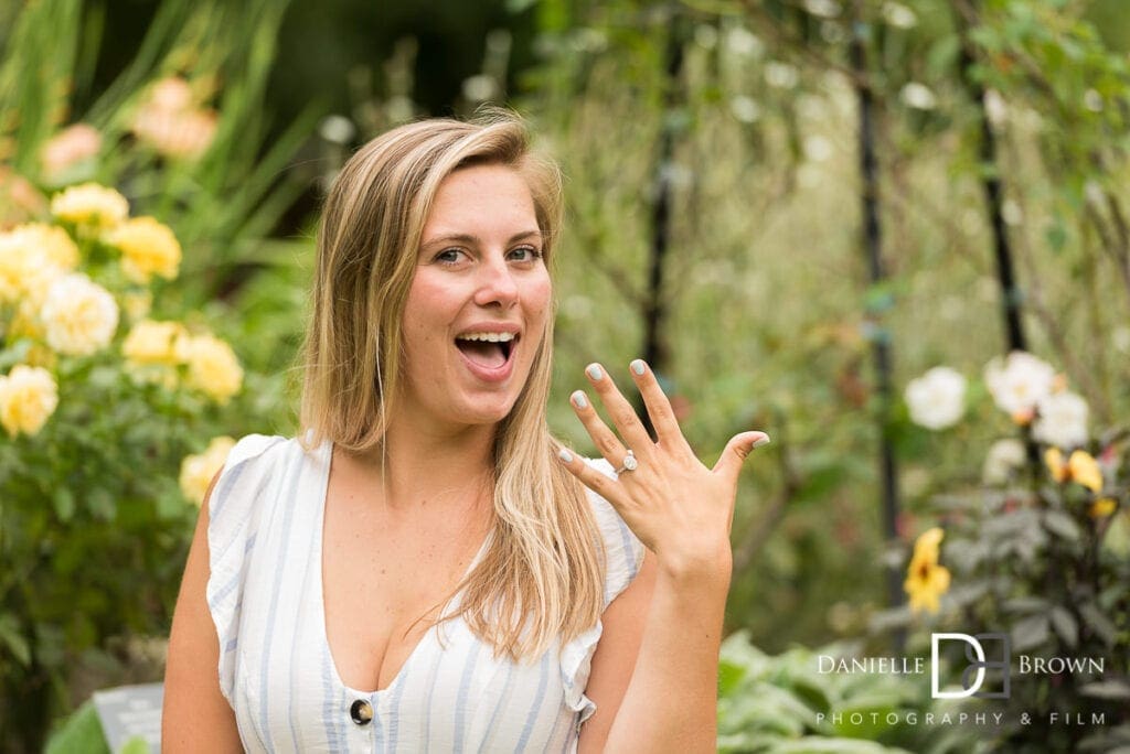 botanical garden proposal photography