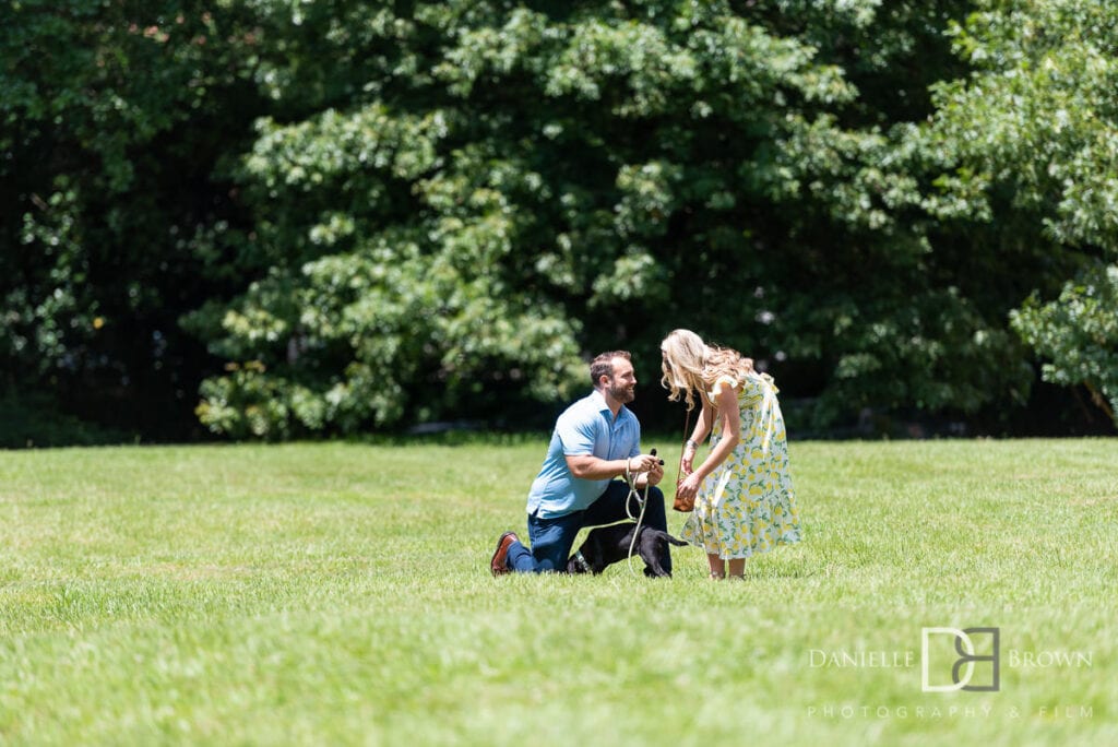 Inman Park Surprise Proposal Photographer