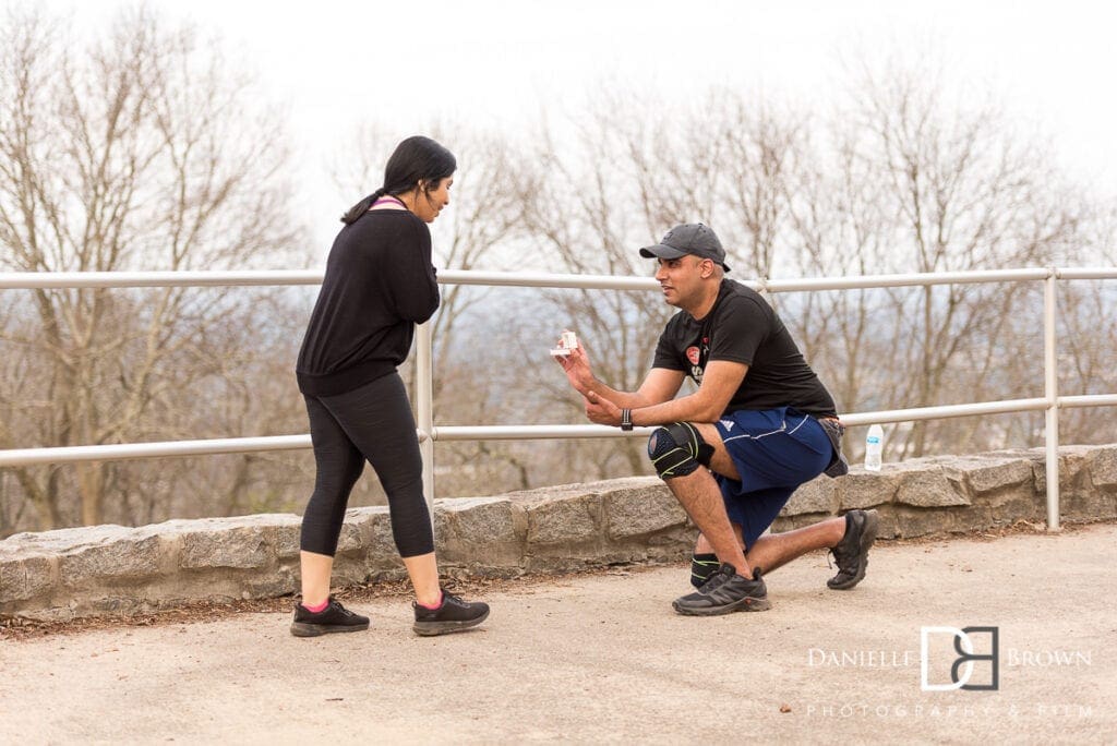 Kennesaw Mountain Surprise Proposal