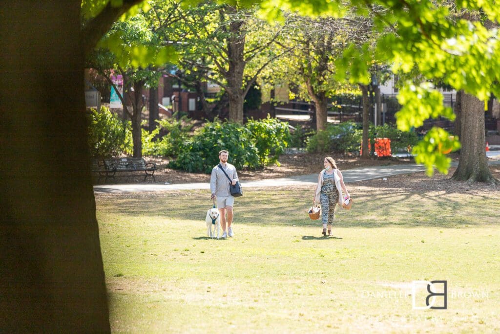 Marriage Proposal Piedmont Park