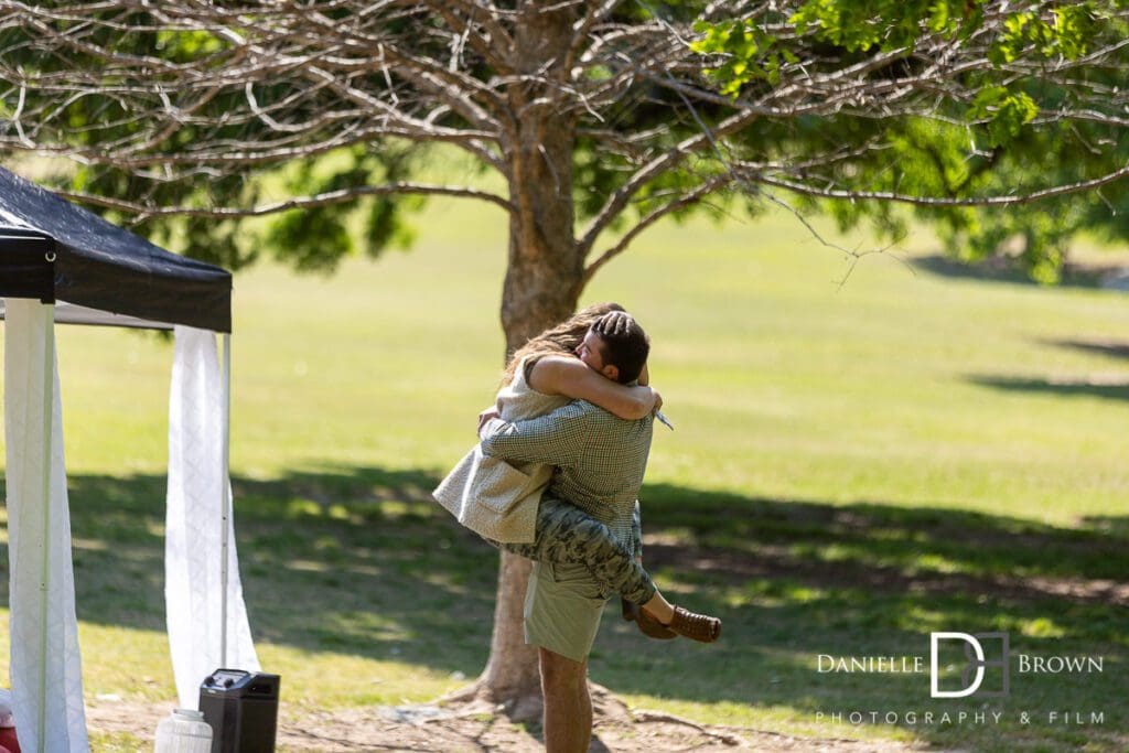 Marriage Proposal Piedmont Park