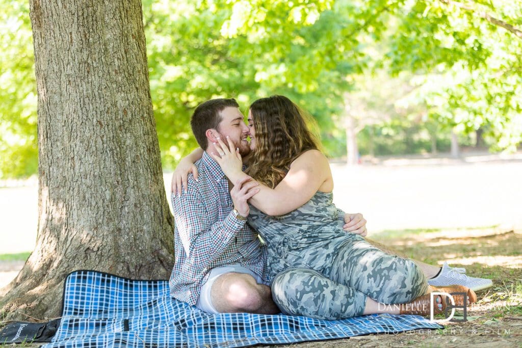 Marriage Proposal Piedmont Park