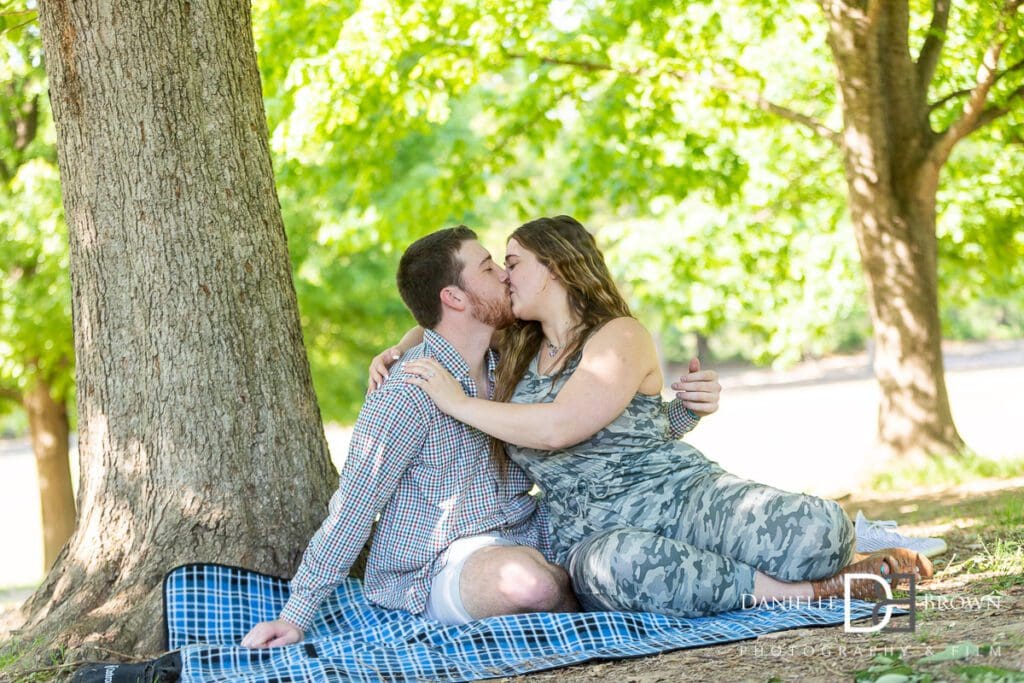 Marriage Proposal Piedmont Park