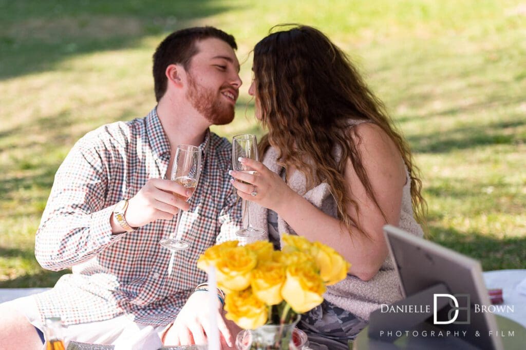 Marriage Proposal Piedmont Park