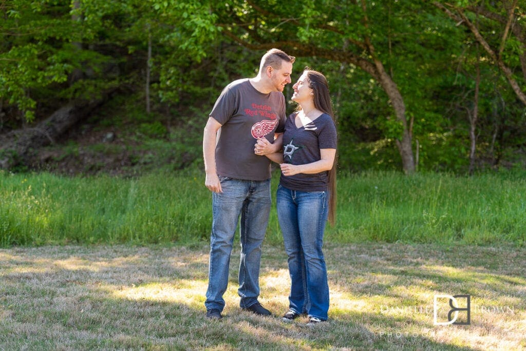 Noonday Creek Engagement Photography