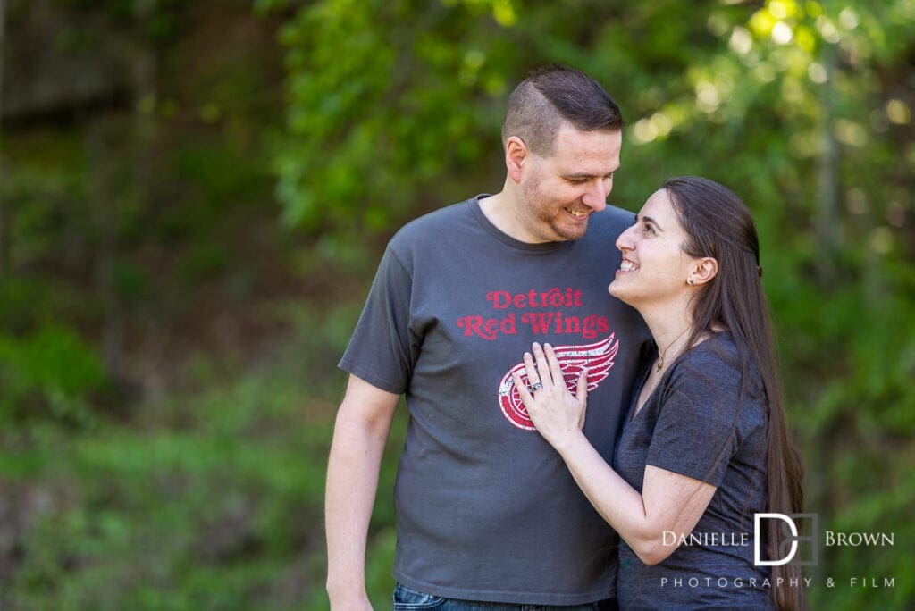 Noonday Creek Engagement Photography