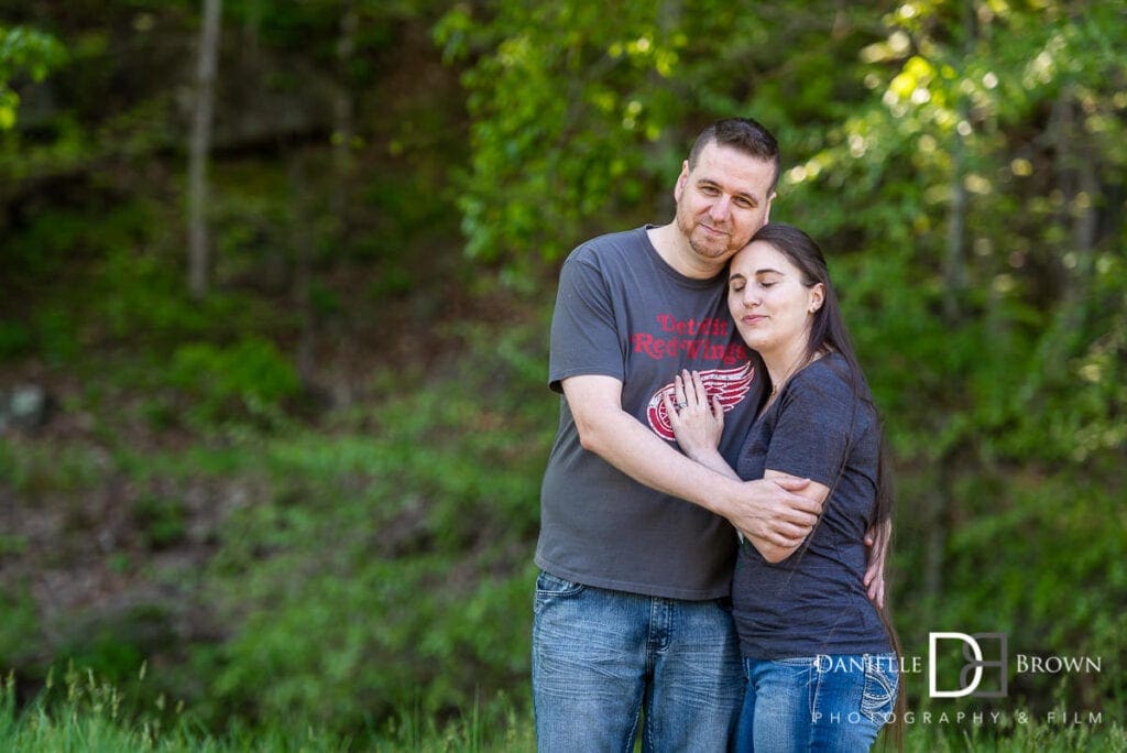 Noonday Creek Engagement Photography