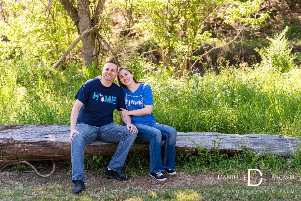 Noonday Creek Engagement Photography