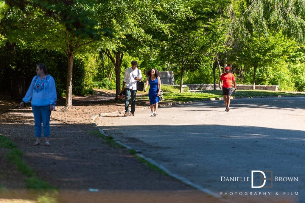 Piedmont Park Marriage Proposal