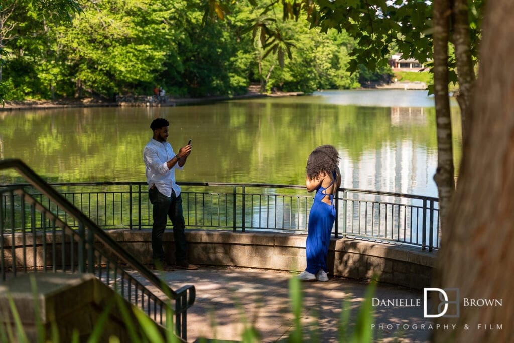 Piedmont Park Marriage Proposal