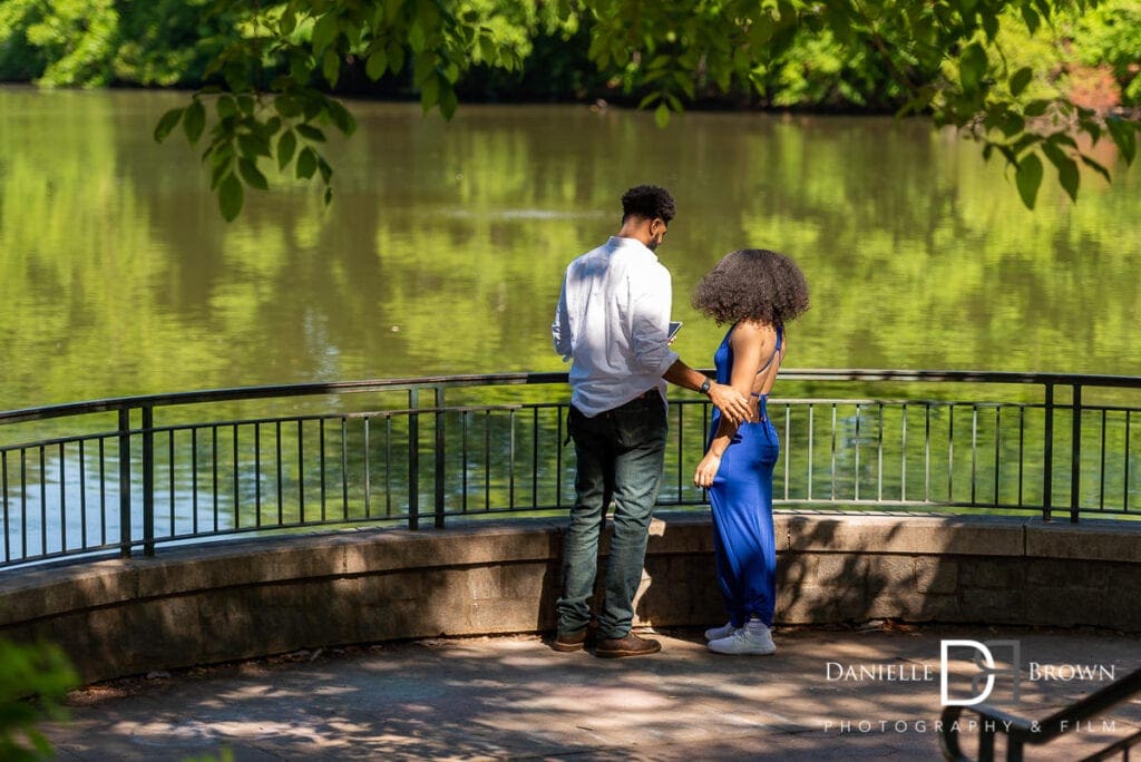 Piedmont Park Marriage Proposal