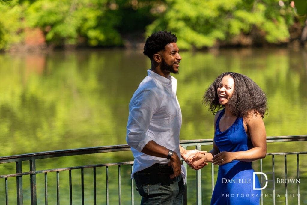 Piedmont Park Marriage Proposal