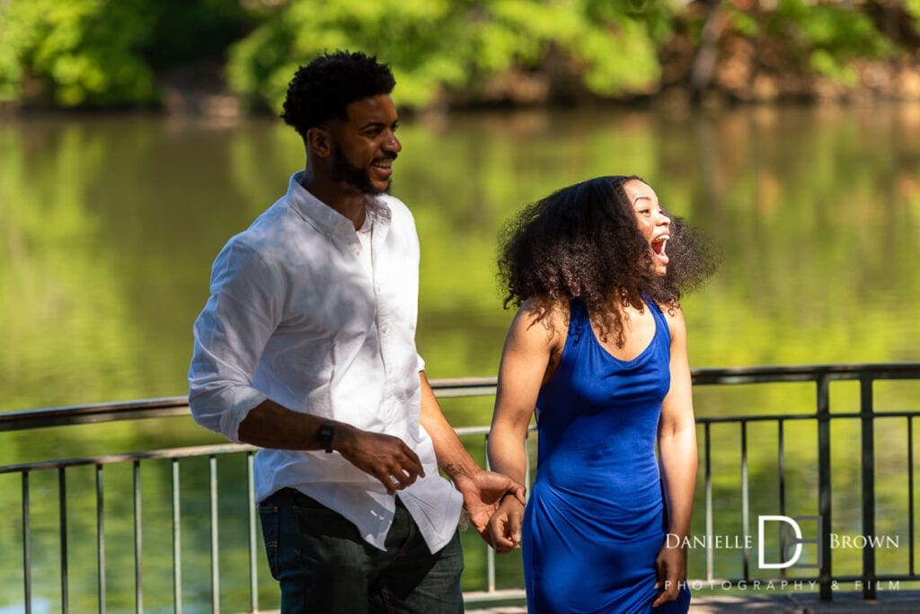 Piedmont Park Marriage Proposal