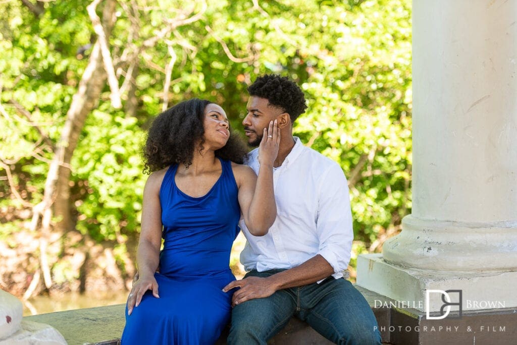 Piedmont Park Marriage Proposal