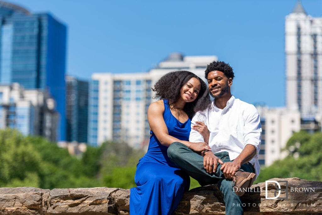 Piedmont Park Marriage Proposal