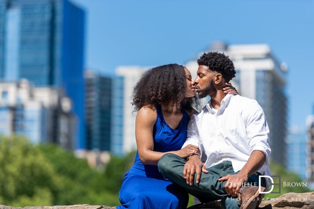 Piedmont Park Marriage Proposal