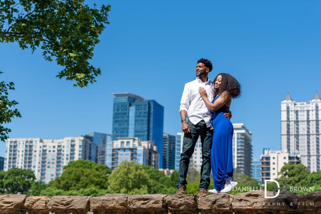 Piedmont Park Marriage Proposal