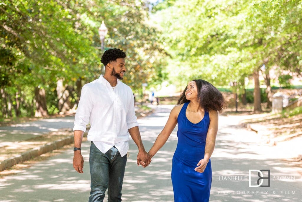 Piedmont Park Marriage Proposal