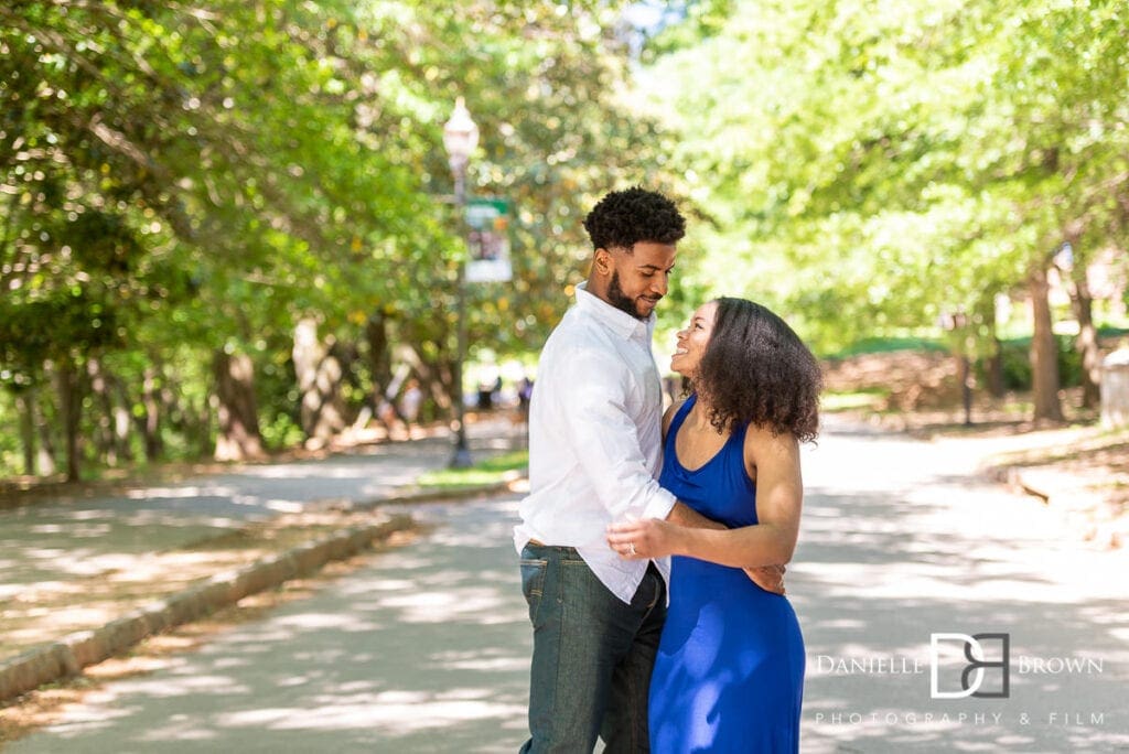 Piedmont Park Marriage Proposal