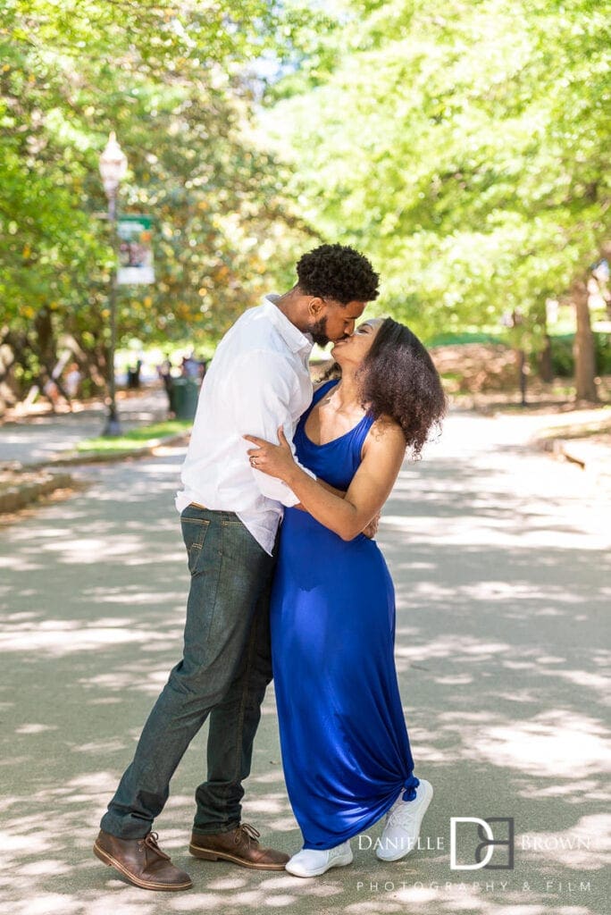 Piedmont Park Marriage Proposal