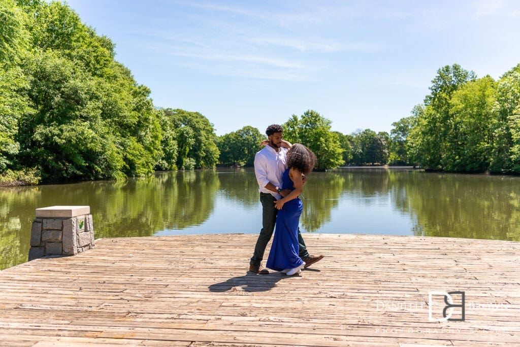 Piedmont Park Marriage Proposal