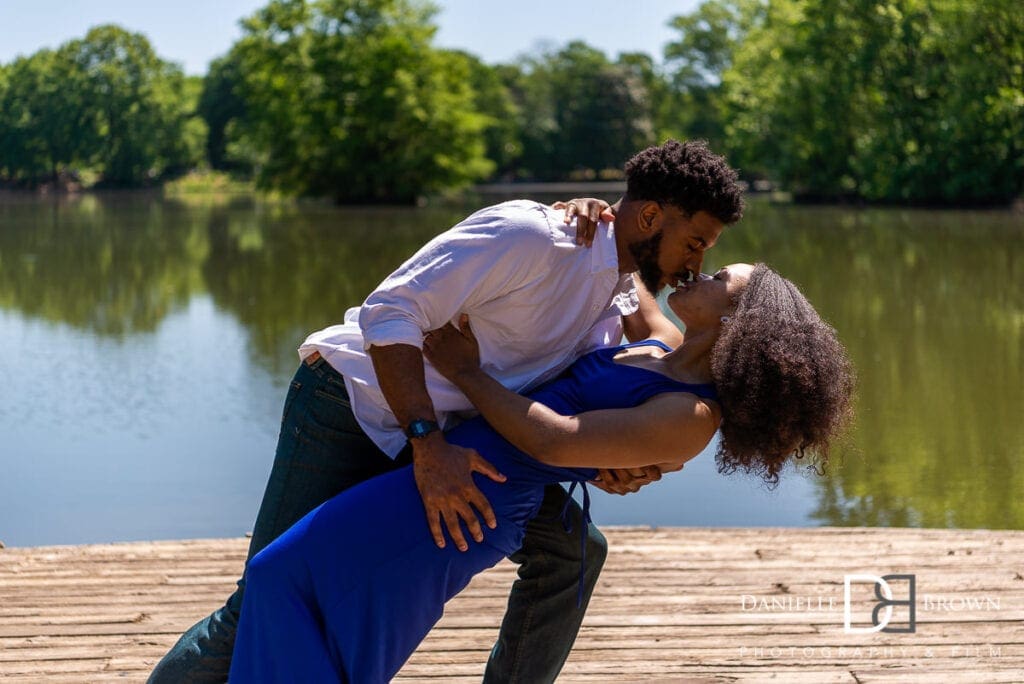 Piedmont Park Marriage Proposal