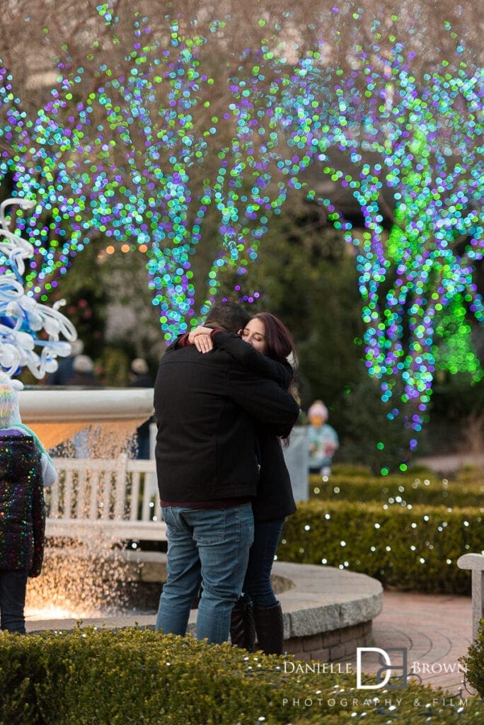 Surprise Proposal Botanical Garden