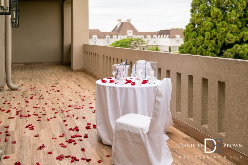 Proposal Photography Chateau Elan