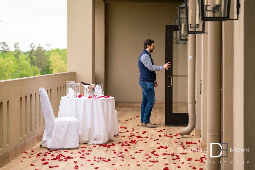 Proposal Photography Chateau Elan