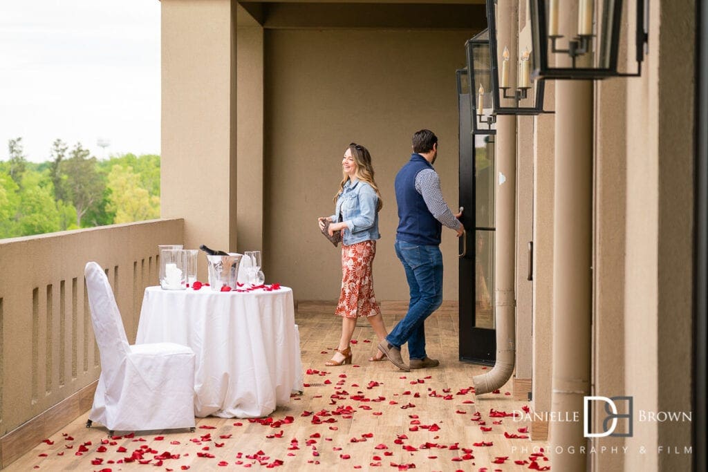 Proposal Photography Chateau Elan